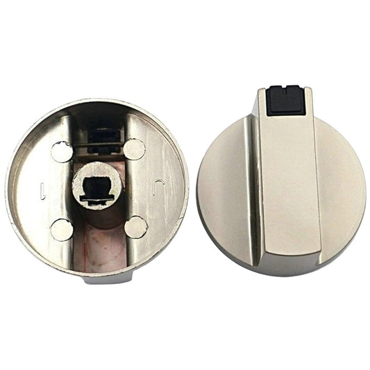 2 PCS Universal Metal Rotary Switch Control Knobs Replacement Accessories for Home Kitchen Gas Stove, Size:Shaft Diameter 6mm - Cooktop Parts by buy2fix | Online Shopping UK | buy2fix