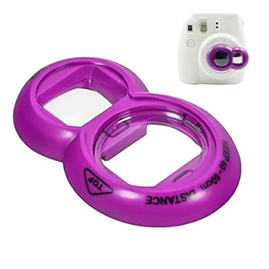 2PCS Selfie Mirror for Polaroid Mini7s / Mini8(Purple) - Other Accessories by buy2fix | Online Shopping UK | buy2fix