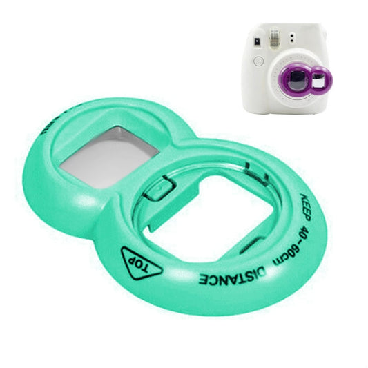 2PCS Selfie Mirror for Polaroid Mini7s / Mini8(Green) - Other Accessories by buy2fix | Online Shopping UK | buy2fix