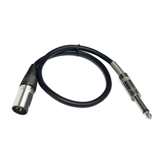 6.35mm Caron Male To XLR 2pin Balance Microphone Audio Cable Mixer Line, Size:30m - Microphone Audio Cable & Connector by buy2fix | Online Shopping UK | buy2fix