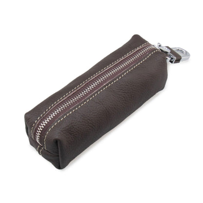 Car Keys Holder Genuine Leather Coin Purse for Men Key Wallets(Brown) by buy2fix