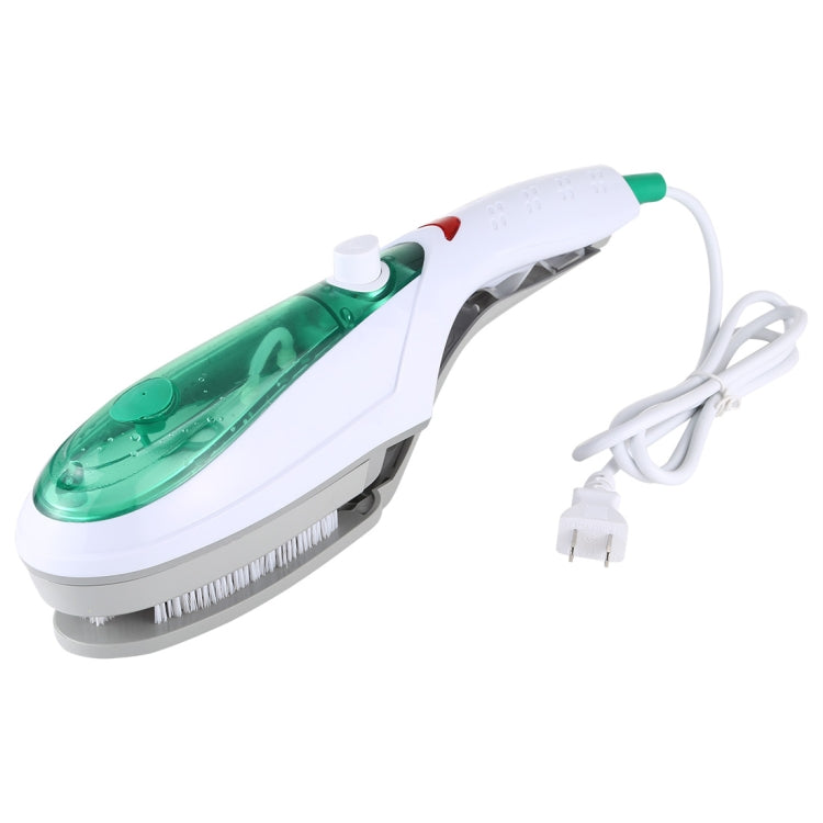 Handheld Garment Steamer Brush Portable Clothes Steam Iron, US Plug 110V(Green) - Garment Steamer by buy2fix | Online Shopping UK | buy2fix
