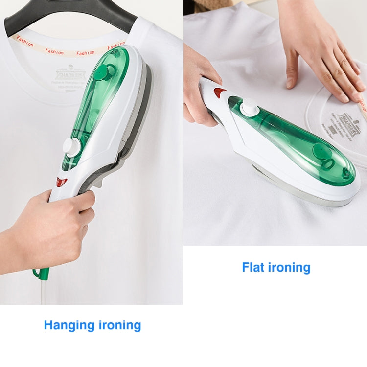 Handheld Garment Steamer Brush Portable Clothes Steam Iron, US Plug 110V(Blue) - Garment Steamer by buy2fix | Online Shopping UK | buy2fix