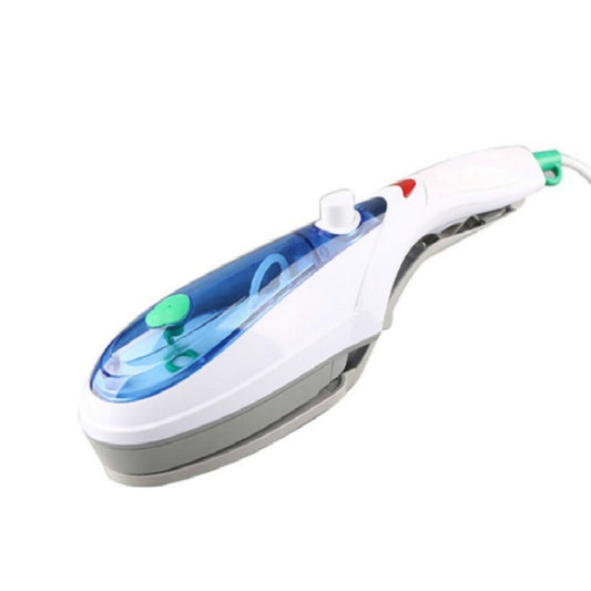 Handheld Garment Steamer Brush Portable Clothes Steam Iron, UK Plug 220V(Blue) - Garment Steamer by buy2fix | Online Shopping UK | buy2fix