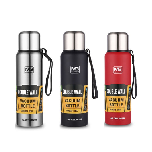 Outdoor Thermos Portable Large Capacity Insulated Cup, Capacity:750ml(Silver) - Vacuum Thermoses & Cups by buy2fix | Online Shopping UK | buy2fix