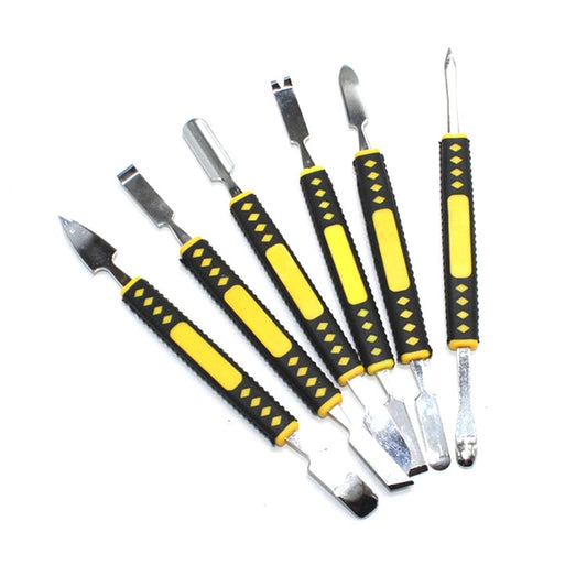 6 in 1 Metal Crowbar Disassembly Bar Mobile Phone Digital Home Appliance Product Opening Tool - Crowbar by buy2fix | Online Shopping UK | buy2fix