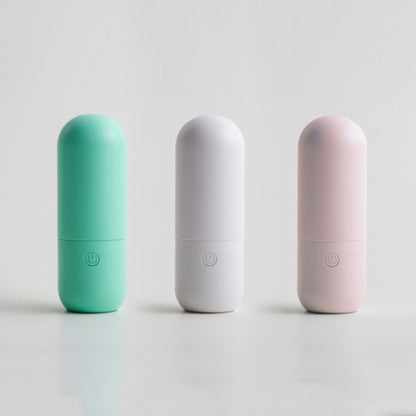 USB Charging Handheld Mini Folding Fan Desktop Fan(Pink) by buy2fix