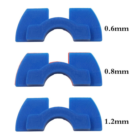 3 PCS Shock Absorption Shockproof Standing Handle Rubber Damper for Xiaomi Mijia M365 Electric Scooter(Blue) - Accessories & Parts by buy2fix | Online Shopping UK | buy2fix