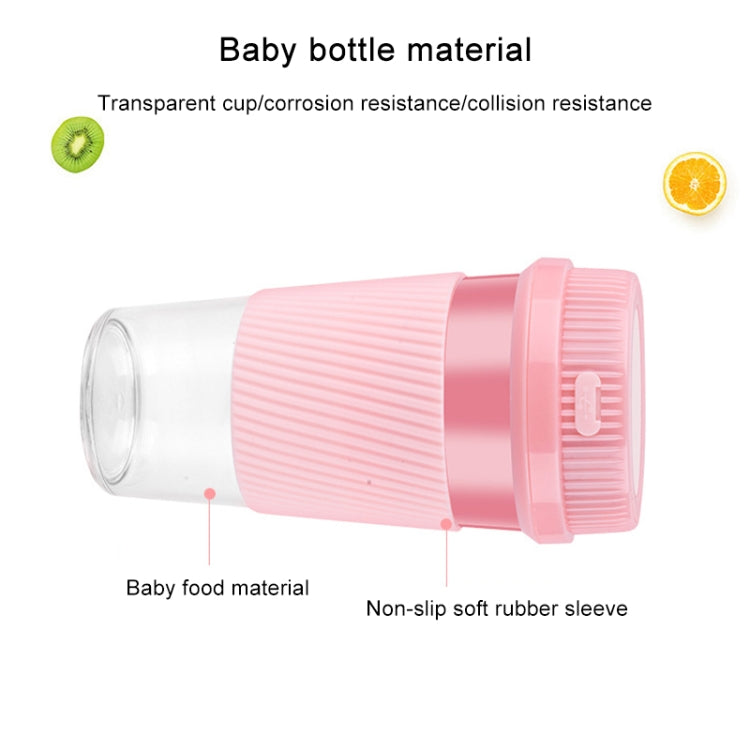 Portable USB Rechargeable Mini Household Electric Fruit Juicer(Pink) - Electric juicers by buy2fix | Online Shopping UK | buy2fix