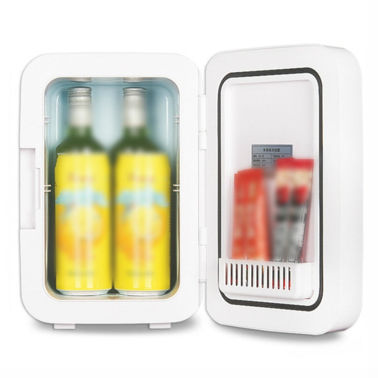 Somate SMT-8L Digital Display Car Home Dual-use Mini Refrigerator, Color:Blue, Specification:CN Plug - Refrigerators & Accessories by buy2fix | Online Shopping UK | buy2fix
