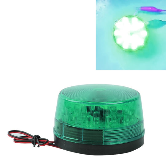 LED Strobe Warning Light Indicating Engineering Lights Fault Lights Flashing Mini Security Lights (Green)