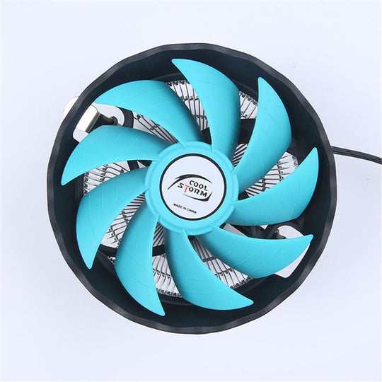 COOL STORM 12CM Desktop Computer Radiator Mute CPU Fan For Intel AMD