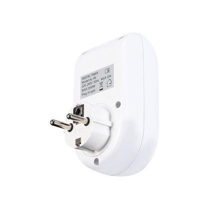 AL-06  220-240V  Digital Timer  Switch Socket, EU Plug - Energy Saving Timer Socket by buy2fix | Online Shopping UK | buy2fix