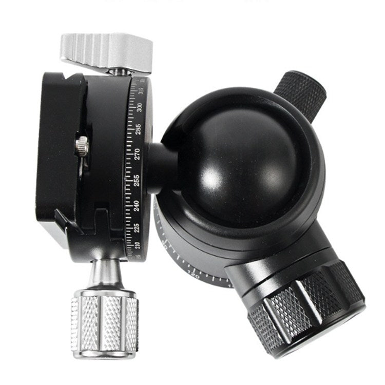 BEXIN 720 Degree Rotation Panoramic Aluminum Alloy Tripod Ball Head with Quick Release Plate - Tripod Heads by BEXIN | Online Shopping UK | buy2fix