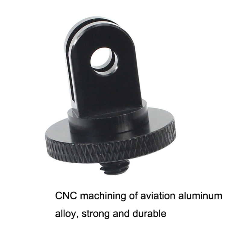 TELESIN Aluminum Alloy 1/4 Transfer Head Sports Camera Accessories For GoPro HERO11 Black / HERO9 Black / DJI Osmo Action 3 by buy2fix