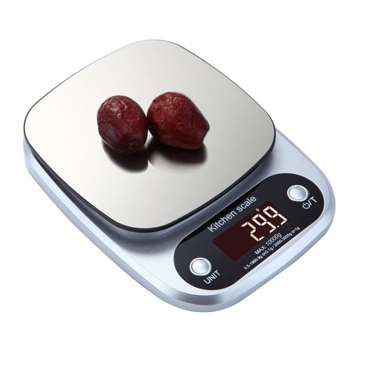BOH-C305 Kitchen Stainless Steel LCD Electronic Scale, Specification: 10kg / 1g by buy2fix