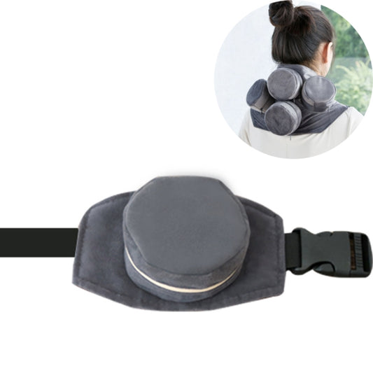 Moxibustion Clothing Thickened Smokeless Neck and Shoulder Insulation Clothing Moxibustion Flocking Cloth Cover, Style:1 United Gray - Cupping & Moxibustion by buy2fix | Online Shopping UK | buy2fix