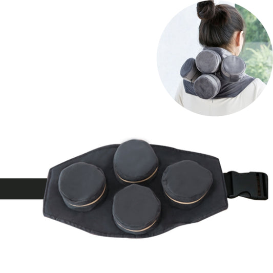 Moxibustion Clothing Thickened Smokeless Neck and Shoulder Insulation Clothing Moxibustion Flocking Cloth Cover, Style:4 United Gray - Cupping & Moxibustion by buy2fix | Online Shopping UK | buy2fix