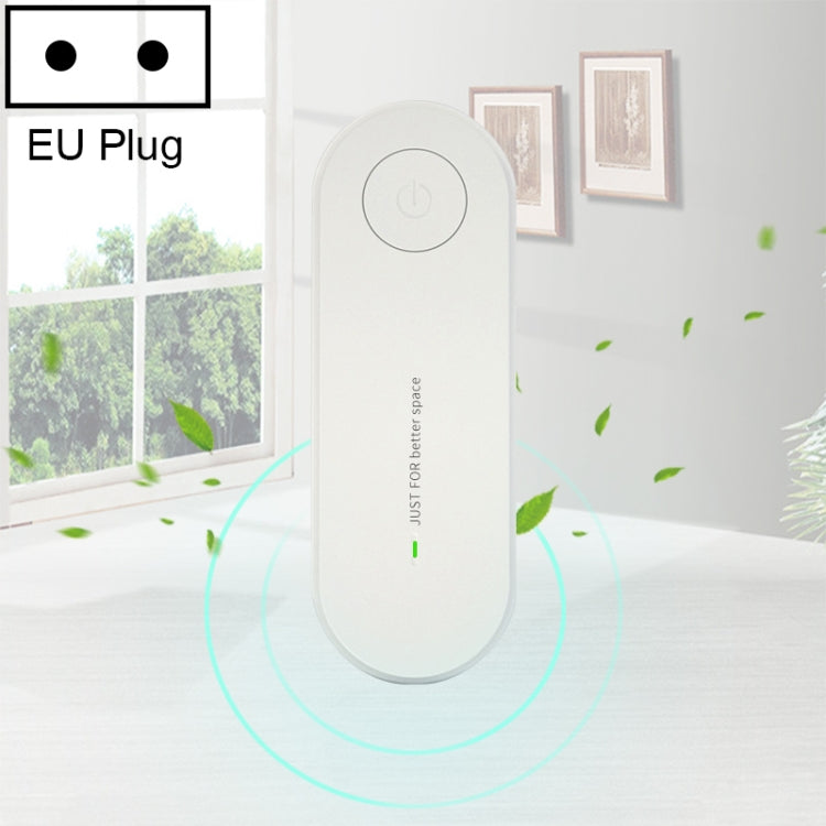 Mini Anion Air Purifier Smoke PM2.5 Remove Toilet Kitchen Air Purifier, Plug Type:EU Plug(White) - Air Purifiers & Accessories by buy2fix | Online Shopping UK | buy2fix