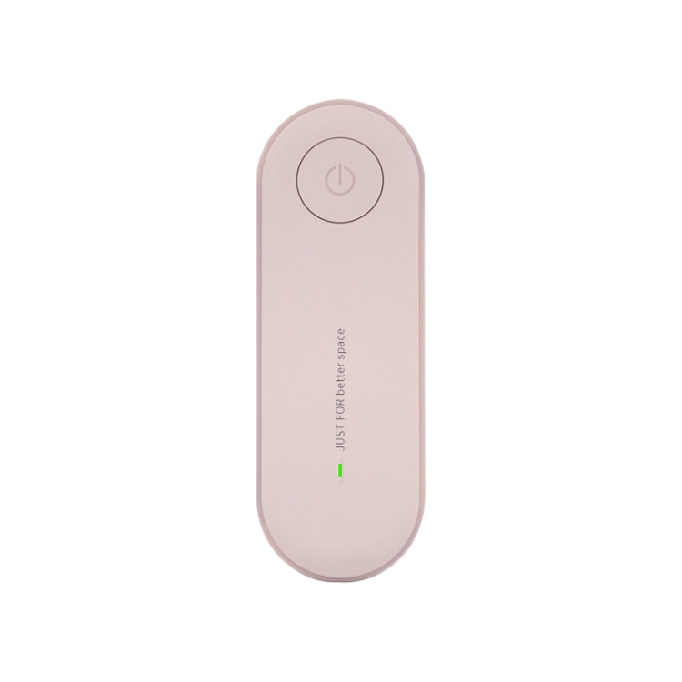 Mini Anion Air Purifier Smoke PM2.5 Remove Toilet Kitchen Air Purifier, Plug Type:EU Plug(Pink) - Air Purifiers & Accessories by buy2fix | Online Shopping UK | buy2fix