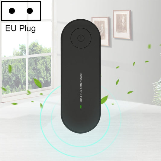 Mini Anion Air Purifier Smoke PM2.5 Remove Toilet Kitchen Air Purifier, Plug Type:EU Plug(Black) - Air Purifiers & Accessories by buy2fix | Online Shopping UK | buy2fix