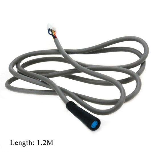 Power Adapter Controller Cable Plug Charging Cable for Xiaomi Mijia M365 Electric Scooter, Cable Length: 1.2m(Grey) - Accessories & Parts by buy2fix | Online Shopping UK | buy2fix