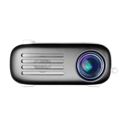 YG200 Portable LED Pocket Mini Projector AV USB SD HDMI Video Movie Game Home Theater Video Projector, US Plug(Black and White) - LED Projector by buy2fix | Online Shopping UK | buy2fix