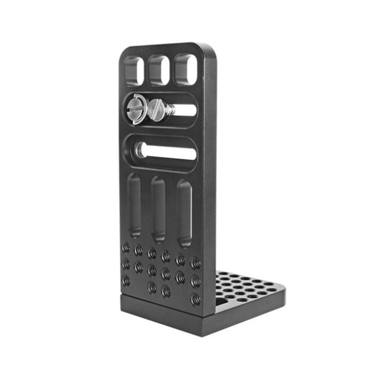 BEXIN L130A Vertical Shoot Quick Release L Plate Bracket 1/4 inch Screw Holes Base Holder - L-Bracket by BEXIN | Online Shopping UK | buy2fix