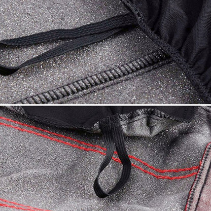 9 PCS Four Seasons Universal Seat Cover Cushion Car Fur Seat Covers Set Universal Cushion(Red) by buy2fix