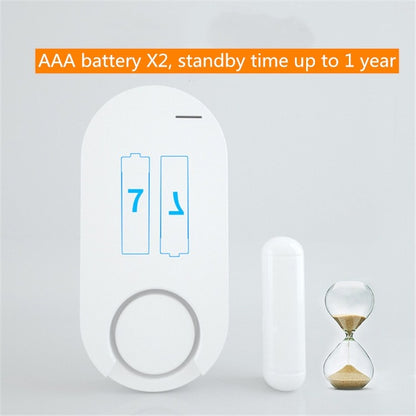 MC-02 Household Door And Window Anti-theft Alarm Remote Control Wireless Door Magnetic Alarm - Door Window Alarm by buy2fix | Online Shopping UK | buy2fix