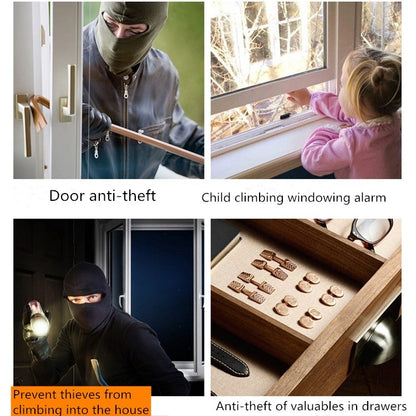 MC-02 Household Door And Window Anti-theft Alarm Remote Control Wireless Door Magnetic Alarm - Door Window Alarm by buy2fix | Online Shopping UK | buy2fix