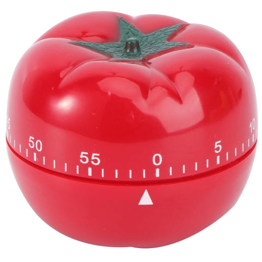 Creative Cute Tomato Shape Kitchen Mechanical Timer Alarm Reminder - Digital Countdown by buy2fix | Online Shopping UK | buy2fix