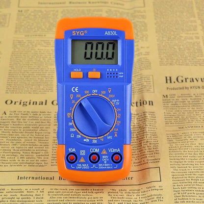 A830L Protection Luminous Multi-purpose Capacitance Meter Digital Multimeter - Digital Multimeter by buy2fix | Online Shopping UK | buy2fix