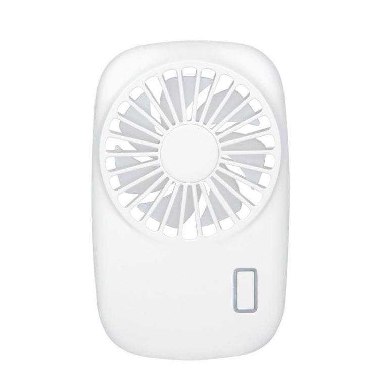 Portable Hand Held USB Rechargeable Mini Fan(White) by buy2fix