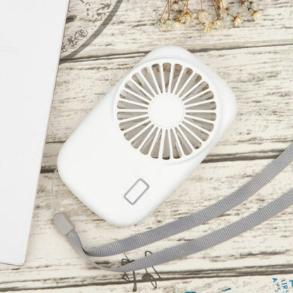 Portable Hand Held USB Rechargeable Mini Fan(White) by buy2fix