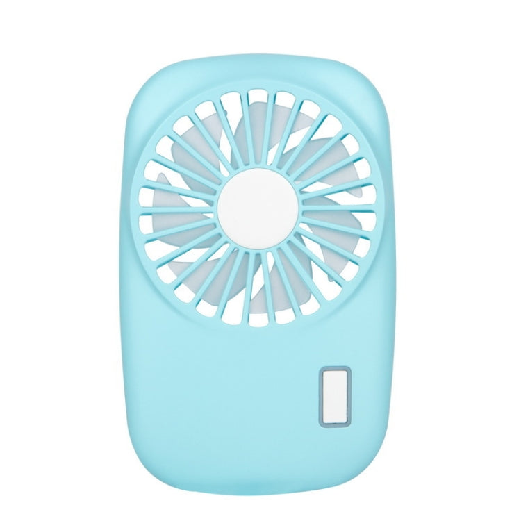 Portable Hand Held USB Rechargeable Mini Fan(Blue) by buy2fix