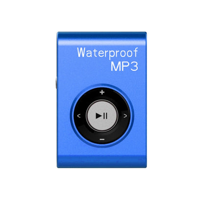 C26 IPX8 Waterproof Swimming Diving Sports MP3 Music Player with Clip & Earphone, Support FM, Memory:4GB(Blue) - MP3 Player by buy2fix | Online Shopping UK | buy2fix