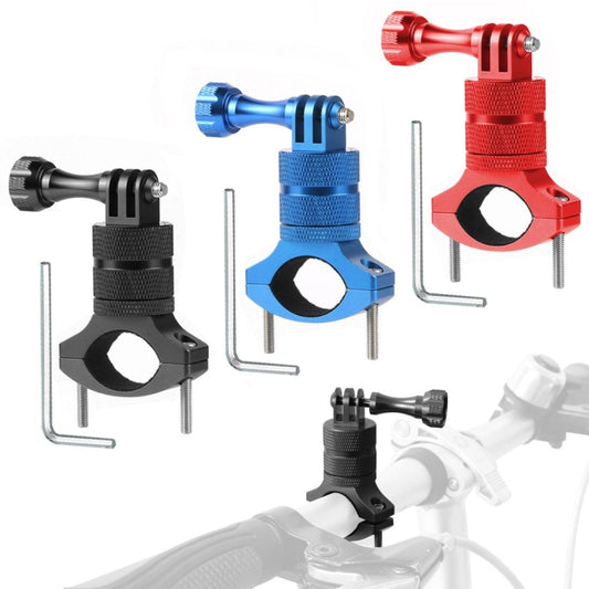 Aluminum Alloy Bicycle Mounting Bracket Bicycle Clip For Action Camera(Black) - Bicycle Handlebar Mount by buy2fix | Online Shopping UK | buy2fix