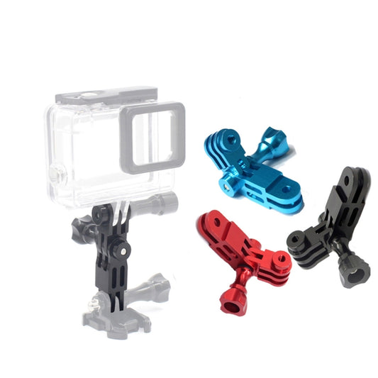 Action Camera Universal Aluminum Alloy Three-way Adjustment Arm 360 Degree Adapter(Red) - Connection Mount by buy2fix | Online Shopping UK | buy2fix