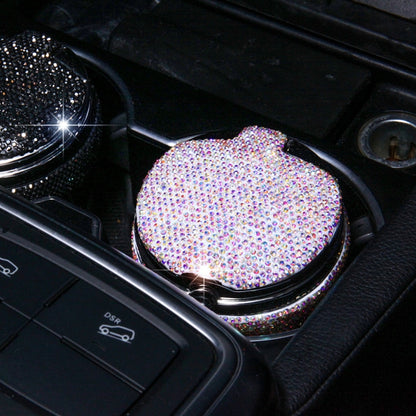 Studded Diamond Car Ashtray with Led Lamp(Red) by buy2fix
