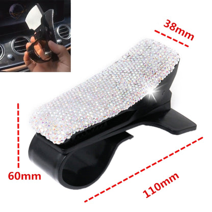 Diamond Car Phone Holder 360 Degree Rotating Creative Car Dashboard Mobile Holders(AB) by buy2fix