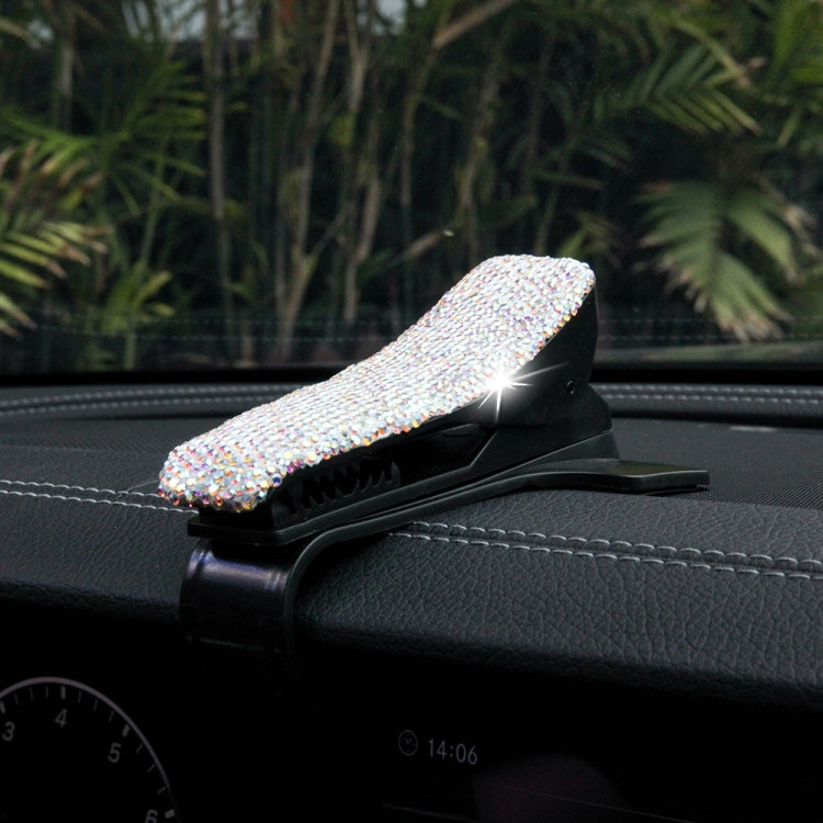 Diamond Car Phone Holder 360 Degree Rotating Creative Car Dashboard Mobile Holders(AB) by buy2fix