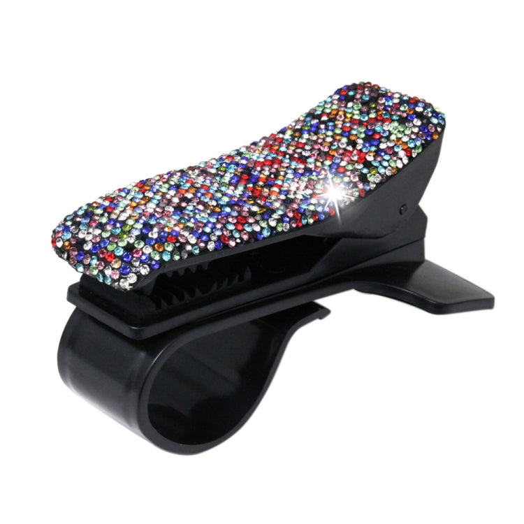 Diamond Car Phone Holder 360 Degree Rotating Creative Car Dashboard Mobile Holders(Black Color Mixing) by buy2fix