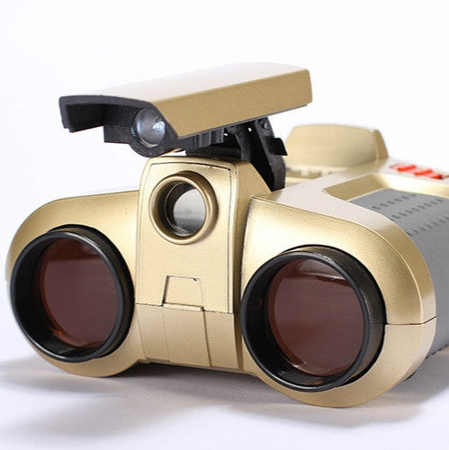 Children Night Vision Device 4X30 Binoculars with Lights Adjustable Focus Telescope - Binoculars by buy2fix | Online Shopping UK | buy2fix