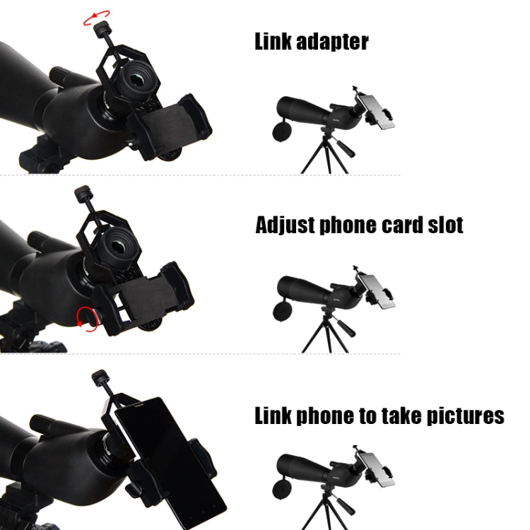 Universal Mobile Phone With Telescope Camera Holder - Other Accessories by buy2fix | Online Shopping UK | buy2fix