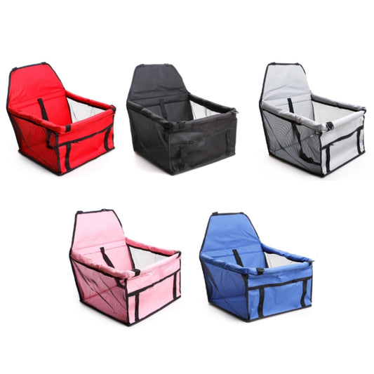 In Car Double-Layer Mesh Thickening Waterproof Pet Bag(Red) by buy2fix