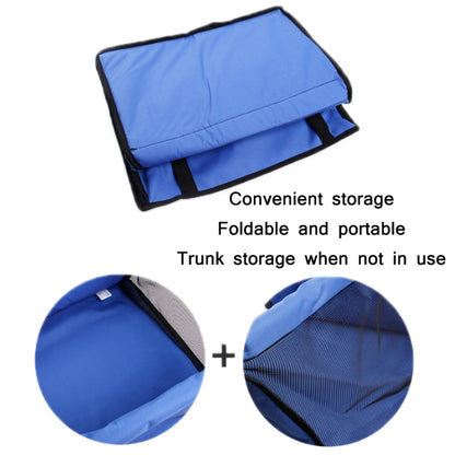 In Car Double-Layer Mesh Thickening Waterproof Pet Bag(Blue) by buy2fix
