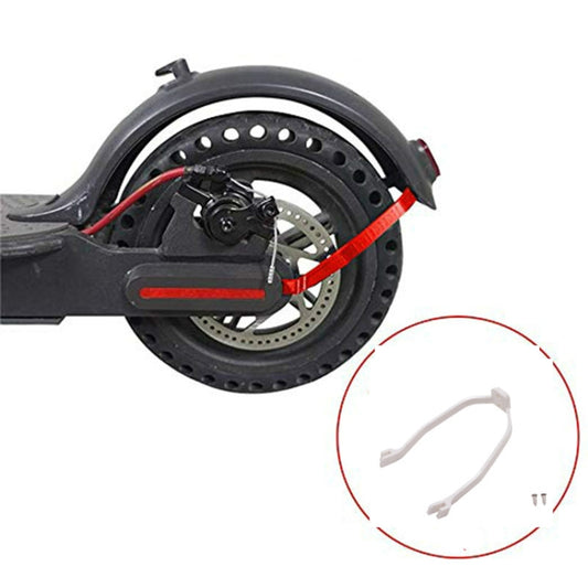 For Xiaomi M365 Pro Scooter Rear Mudguard Bracket(White) - Accessories & Parts by buy2fix | Online Shopping UK | buy2fix