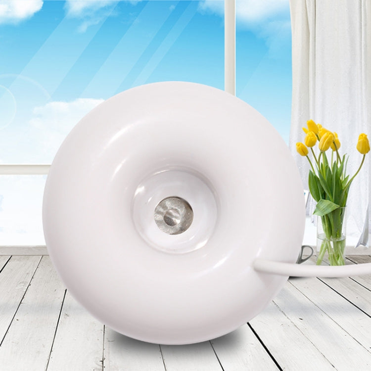 Donut Shape Mini USB Air Humidifier Aroma Diffuser Purifier(White) - Air Purifiers & Accessories by buy2fix | Online Shopping UK | buy2fix