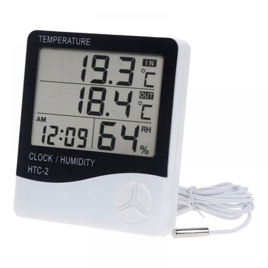 Indoor Outdoor Electronic Thermometer - Indoor Thermometer by buy2fix | Online Shopping UK | buy2fix